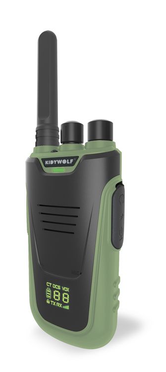 Produktbild: KIDYWOLF Walkie-Talkies mit Taschenlampe gr&uuml;n/orange