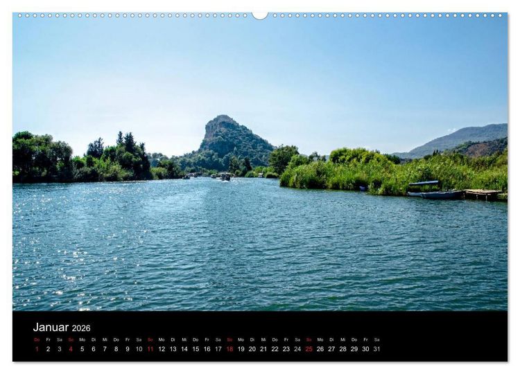 Produktbild: T&uuml;rkische Riviera - Entlang der lykischen K&uuml;ste (Wandkalender 2026 DIN A2 quer), CALVENDO Monatskalender