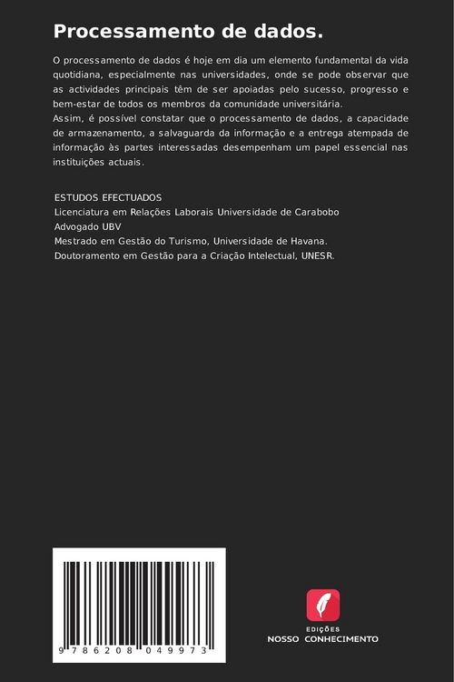 Produktbild: Processamento de dados.