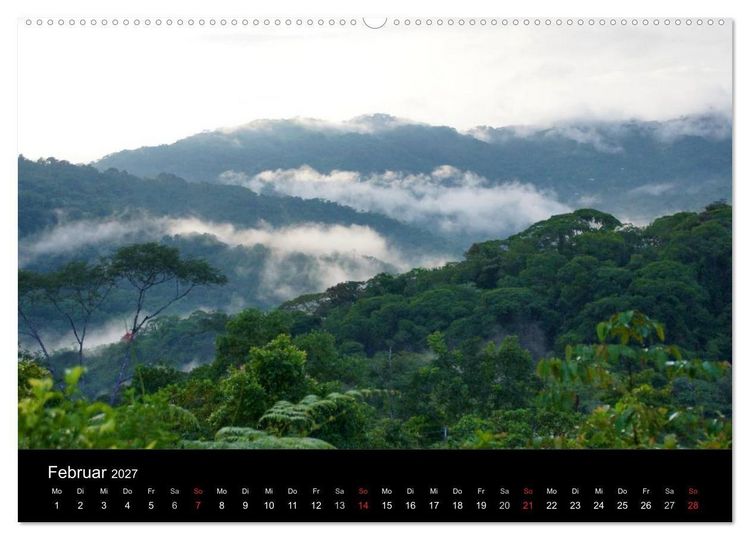 Produktbild: Costa Rica (hochwertiger Premium Wandkalender 2027 DIN A2 quer), Kunstdruck in Hochglanz