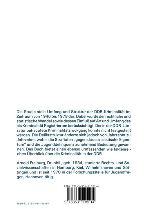 Produktbild: Kriminalit&auml;t in der DDR
