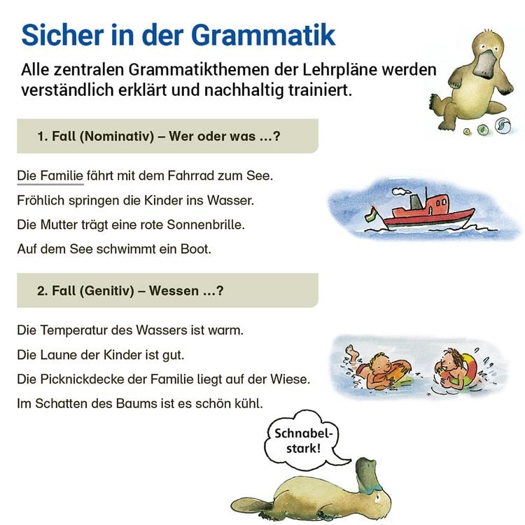 Produktbild: Grammatik mit Rico Schnabel, Klasse 4
