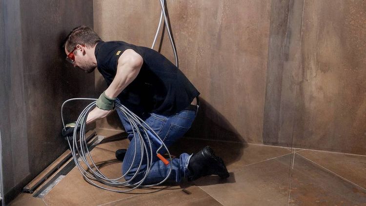 Produktbild: Rothenberger Industrial 072986E Rohrreinigungswelle 10m Produktabmessung, &Oslash; 9mm