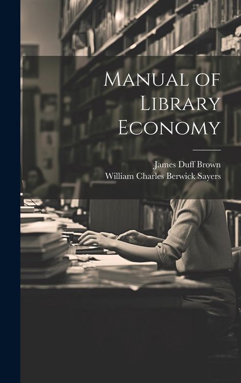 Produktbild: Manual of Library Economy
