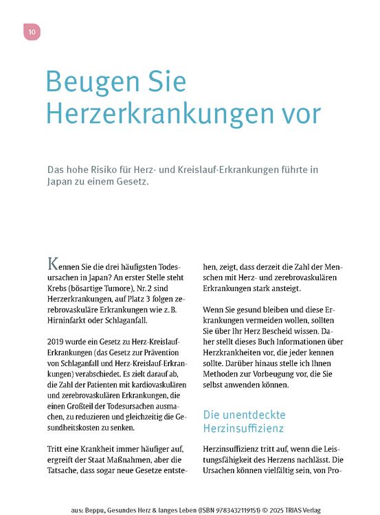 Produktbild: Gesundes Herz & langes Leben