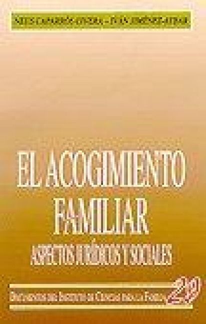 Produktbild: El acogimiento familiar : aspectos jur&iacute;dicos y sociales