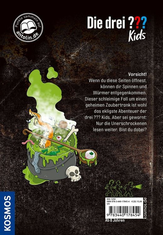 Produktbild: Die drei ??? Kids, Das ekligste Buch aller Zeiten