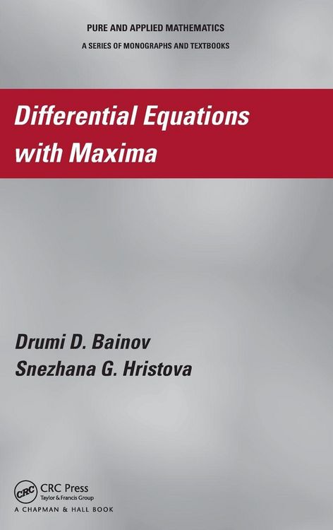 Produktbild: Differential Equations with Maxima