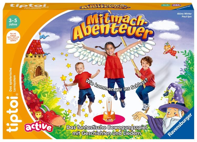 Produktbild: Tiptoi® ACTIVE Mitmach-Abenteuer - ab 3 Jahre