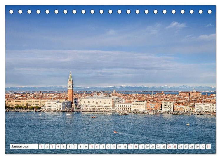 Produktbild: Bella Italia - Eine Reise im Land der Sehnsucht (Tischkalender 2026 DIN A5 quer), CALVENDO Monatskalender
