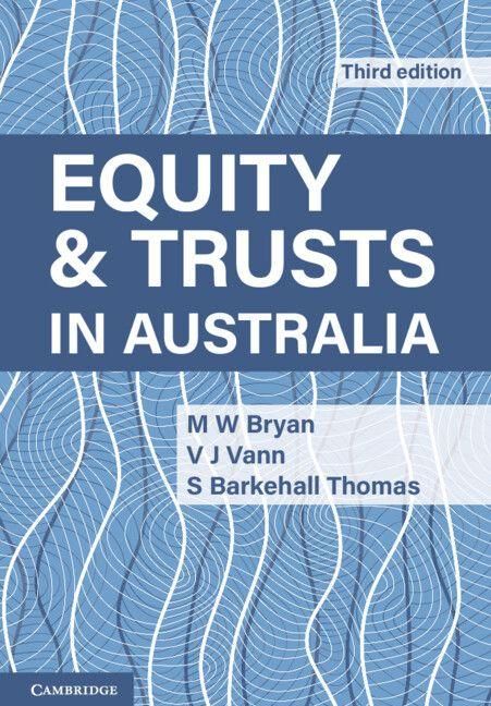 Produktbild: Equity and Trusts in Australia