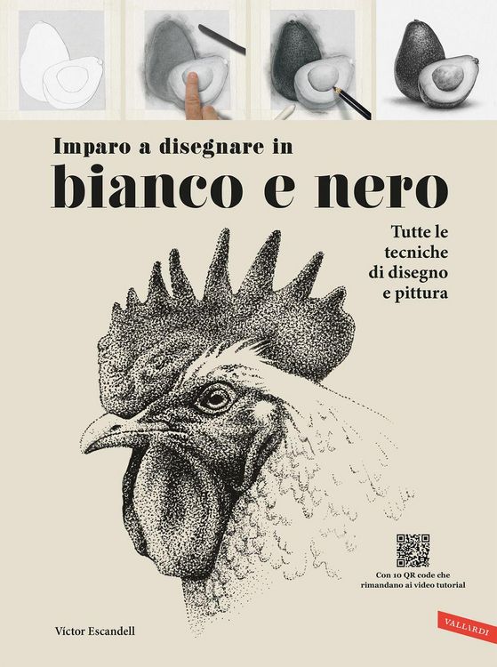 Produktbild: Imparo a disegnare in bianco e nero. Tutte le tecniche di disegno e pittura