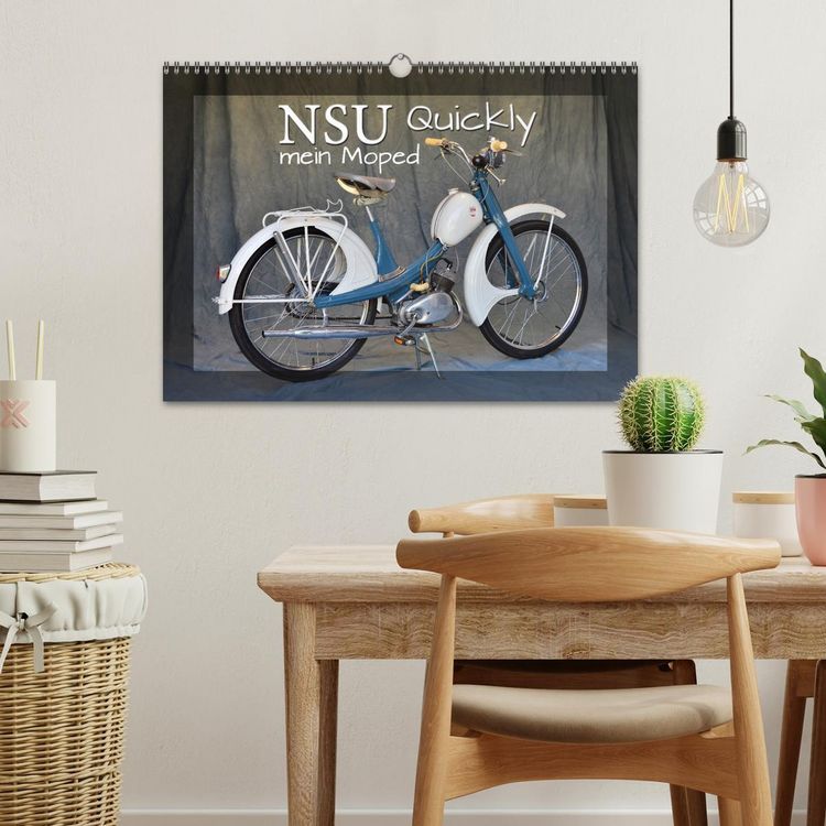 Produktbild: NSU Quickly - Mein Moped (Wandkalender 2026 DIN A3 quer), CALVENDO Monatskalender