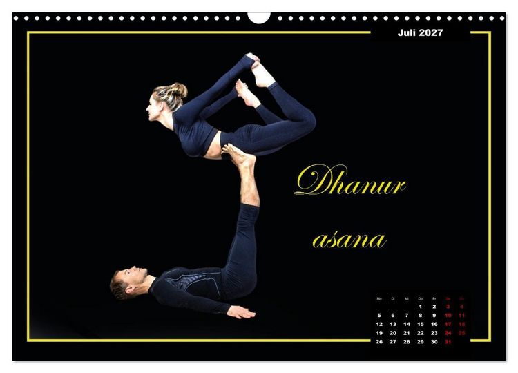 Produktbild: Yoga - Asana (Wandkalender 2027 DIN A3 quer), CALVENDO Monatskalender