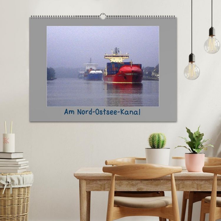 Produktbild: Am Nord- Ostsee-Kanal (Wandkalender 2027 DIN A2 quer), CALVENDO Monatskalender