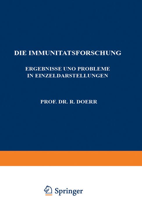 Produktbild: Die Immunit&auml;tsforschung