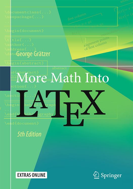 Produktbild: More Math Into LaTeX