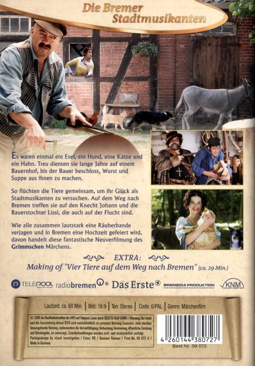 Produktbild: Die Bremer Stadtmusikanten - 6 auf einen Streich