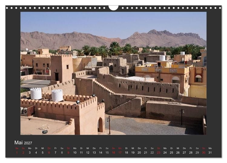 Produktbild: Zauber des Oman (Wandkalender 2027 DIN A3 quer), CALVENDO Monatskalender