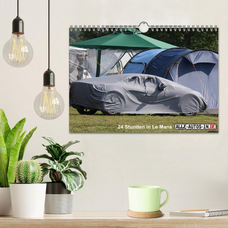 Produktbild: 24 Stunden in Le Mans (Wandkalender 2027 DIN A4 quer), CALVENDO Monatskalender