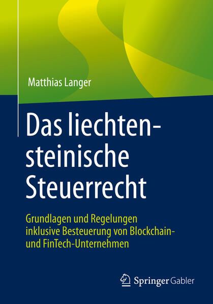 Produktbild: Das liechtensteinische Steuerrecht