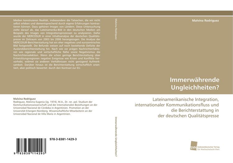 Produktbild: Immerw&auml;hrende Ungleichheiten?