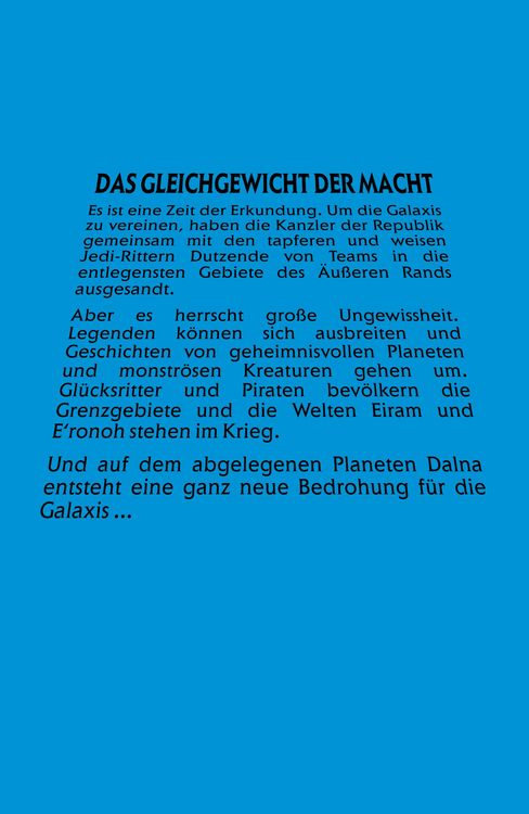 Produktbild: Star Wars Comics: Die Hohe Republik - Das Gleichgewicht der Macht