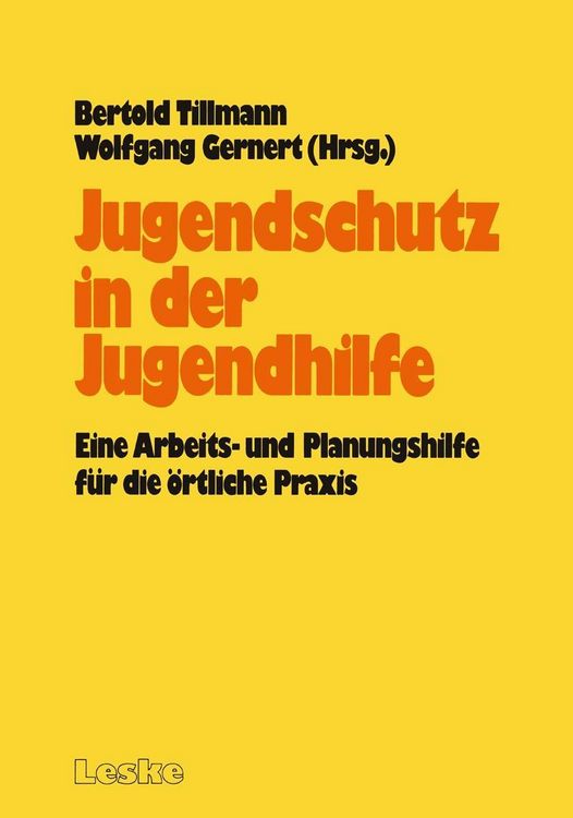 Produktbild: Jugendschutz in der Jugendhilfe