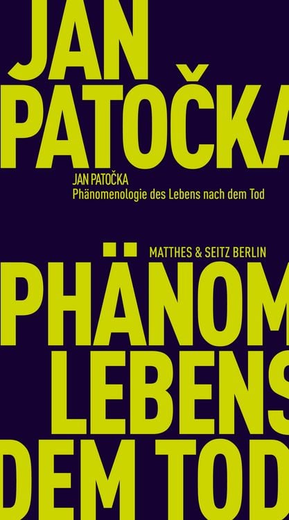 Produktbild: Ph&auml;nomenologie des Lebens nach dem Tod