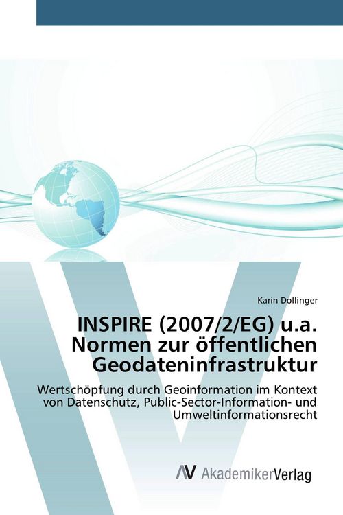 Produktbild: INSPIRE (2007/2/EG) u.a. Normen zur &ouml;ffentlichen Geodateninfrastruktur