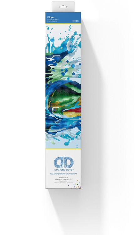 Produktbild: DIAMOND DOTZ - Diamond Painting Delfin Flipper