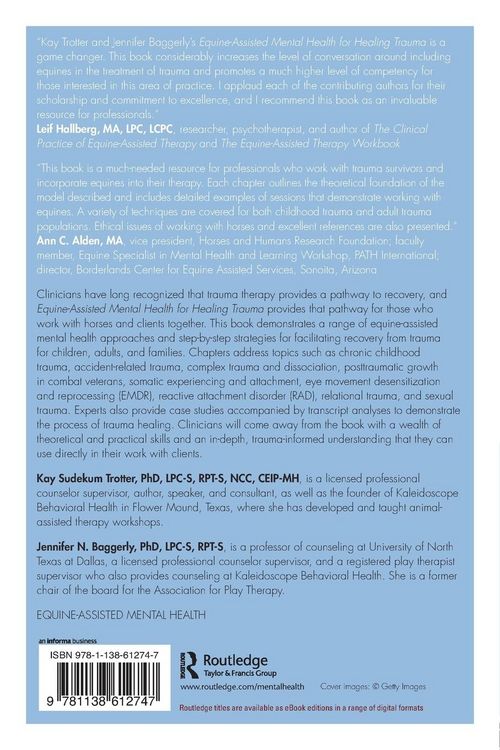 Produktbild: Equine-Assisted Mental Health for Healing Trauma