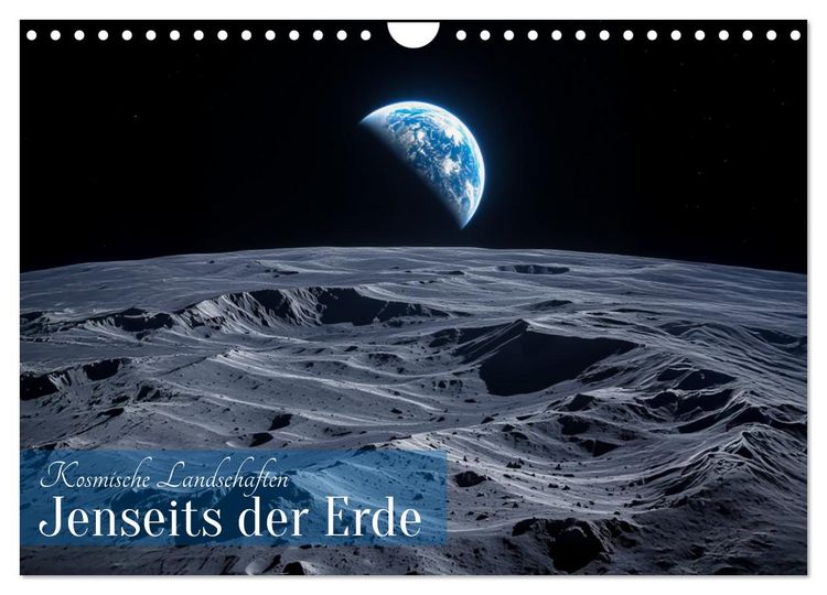 Produktbild: Kosmische Landschaften - Jenseits der Erde (Wandkalender 2026 DIN A4 quer), CALVENDO Monatskalender