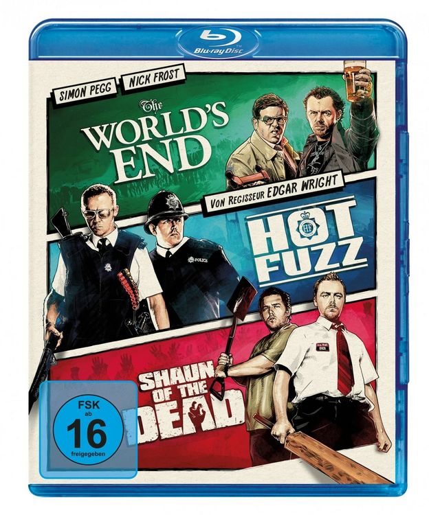 Produktbild: Cornetto Trilogie: The World's End / Hot Fuzz / Shaun of the Dead (3 on 1)
