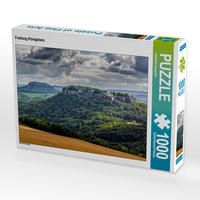 Produktbild: CALVENDO Puzzle Festung K&ouml;nigstein 1000 Teile Lege-Gr&ouml;&szlig;e 64 x 48 cm Foto-Puzzle Bild von hessbeck.fotografix