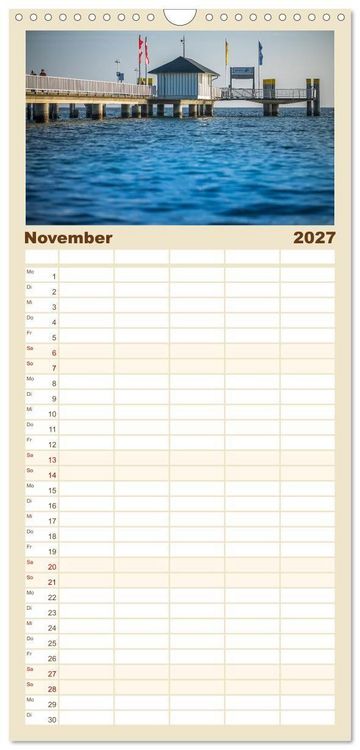 Produktbild: Familienplaner 2027 - Immenstaad am sch&ouml;nen Bodensee mit 5 Spalten (Wandkalender, 21 x 45 cm) CALVENDO