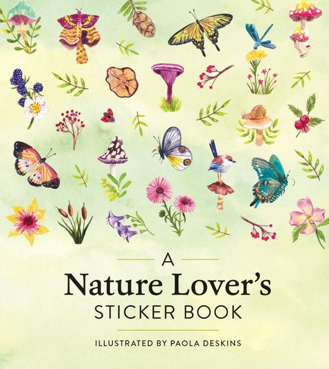 Produktbild: A Nature Lover's Sticker Book