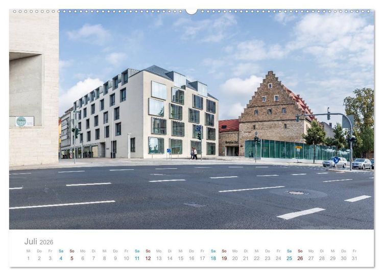 Produktbild: Schweinfurt - Stadt der Kunst und Industrie (hochwertiger Premium Wandkalender 2026 DIN A2 quer), Kunstdruck in Hochglanz