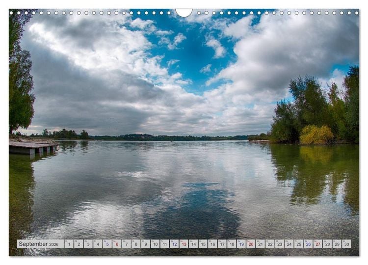 Produktbild: Der malerische Pf&auml;ffikersee (Wandkalender 2026 DIN A3 quer), CALVENDO Monatskalender