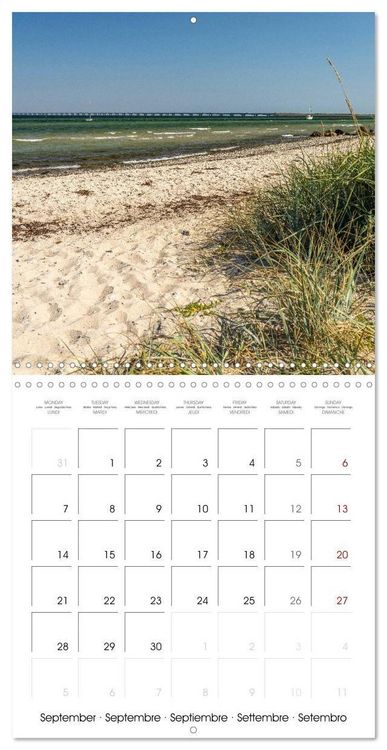 Produktbild: Scandinavia - Denmark (Wall Calendar 2026 12 &times; 12 Inch) CALVENDO 12 Month Wall Calendar