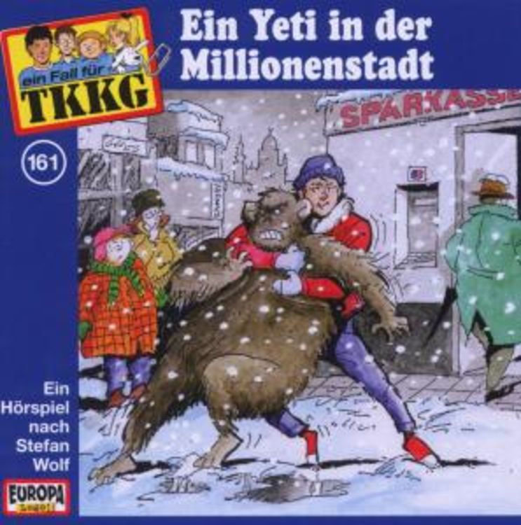 Produktbild: TKKG - Ein Yeti in der Millionenstadt (161)