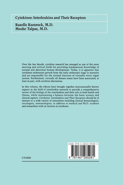 Produktbild: Cytokines: Interleukins and Their Receptors