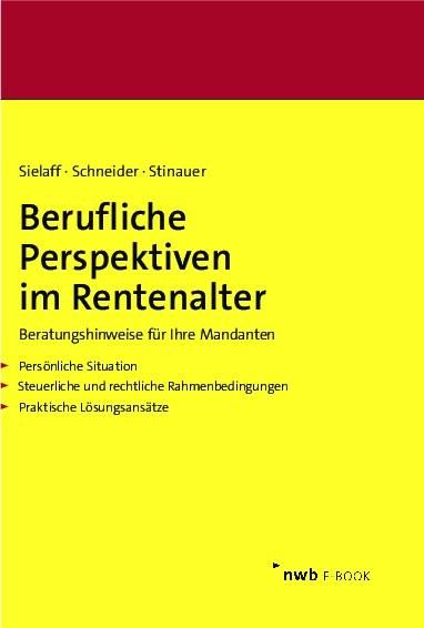 Produktbild: Berufliche Perspektiven im Rentenalter