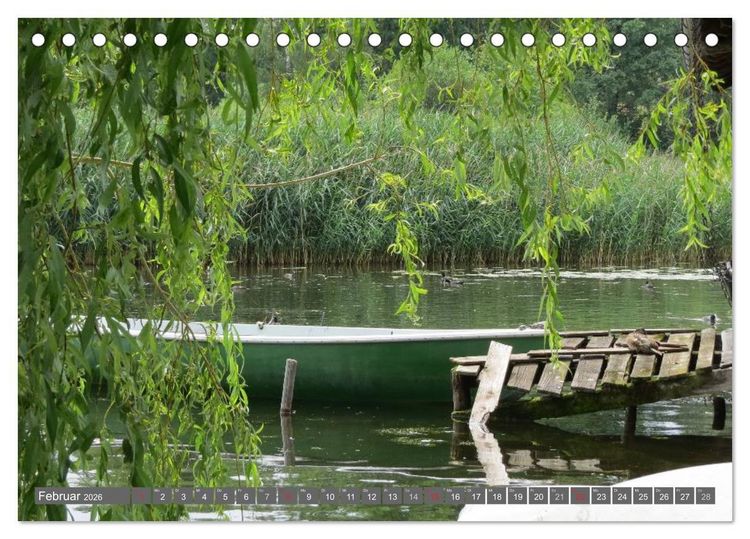 Produktbild: Murnau und das Blaue Land - Aquarelle und Fotografien (Tischkalender 2026 DIN A5 quer), CALVENDO Monatskalender