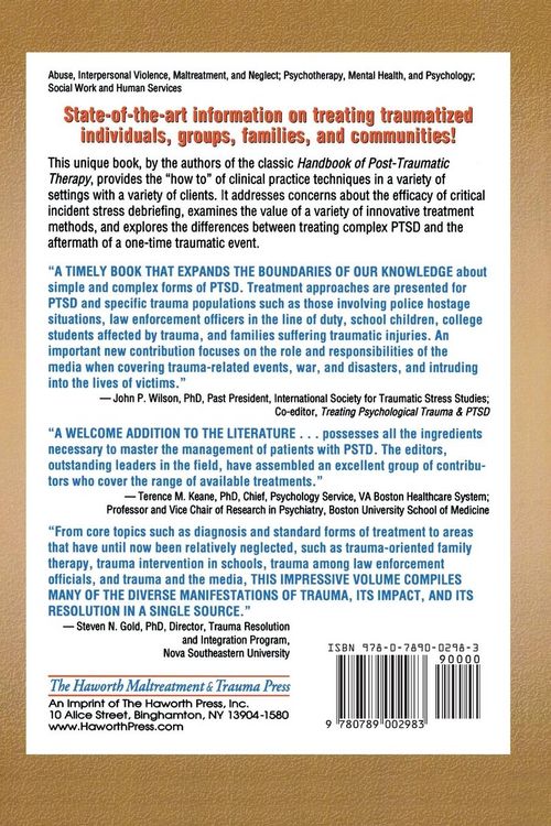 Produktbild: Simple and Complex Post-Traumatic Stress Disorder