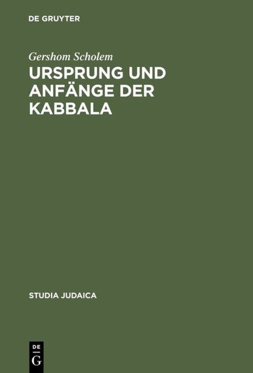 Produktbild: Ursprung und Anf&auml;nge der Kabbala