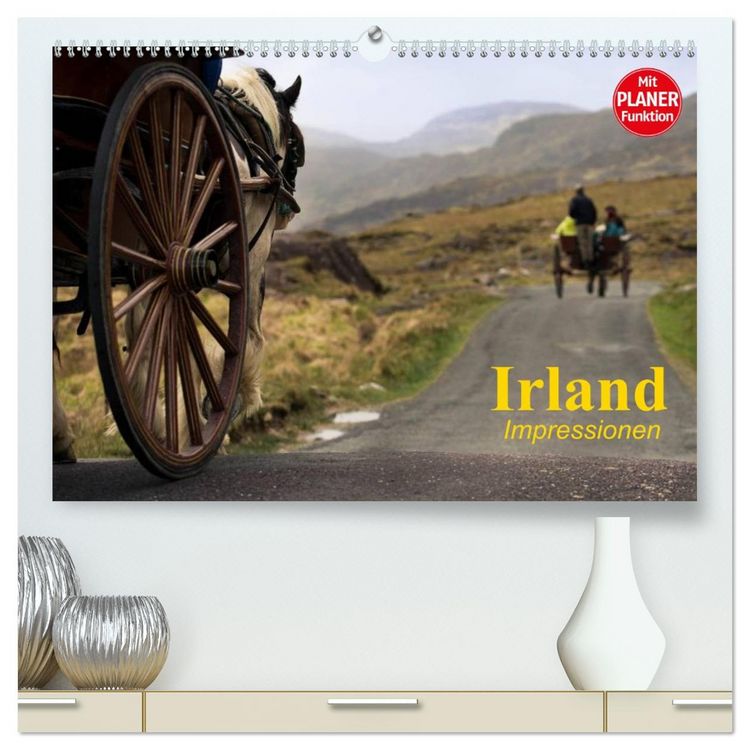 Produktbild: Irland. Impressionen (hochwertiger Premium Wandkalender 2026 DIN A2 quer), Kunstdruck in Hochglanz