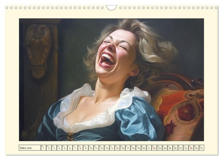 Produktbild: Das lachende Mittelalter. Spa&szlig; und Schenkelklopfer gab es schon immer! (Wandkalender 2026 DIN A3 quer), CALVENDO Monatskalender