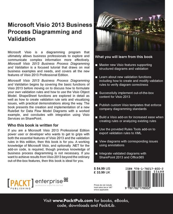 Produktbild: Microsoft VISIO 2013 Business Process Diagramming and Validation