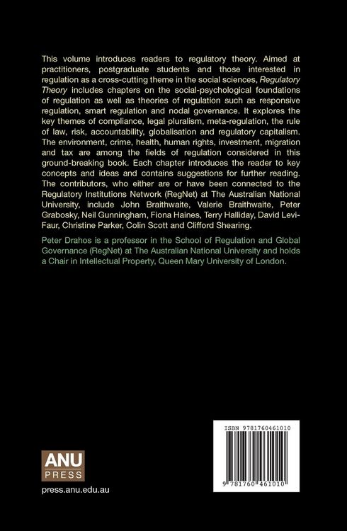 Produktbild: Regulatory Theory: Foundations and applications